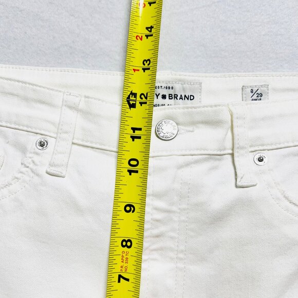 Lucky Brand Women's Bridgette Skinny Distressed White Ankle Jeans Size 8/29 NWOT - Picture 10 of 13